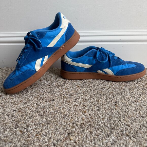 Reebok Club C Grounds Sneakers | Blue + White | Women's 8.5 - Picture 3 of 6